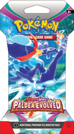 Scarlet & Violet Paldea Evolved Sleeved Booster Pokemon TCG saszetka karty ORYGINALNE