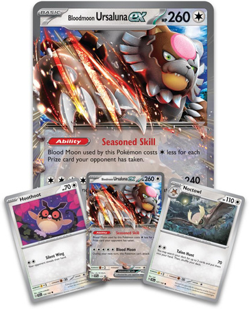 OUTLET Ursaluna Ex Box Pokemon TCG karty ORYGINALNE DUŻY ZESTAW KART boostery 2x Surging Sparks Stellar Crown Paradox Rift