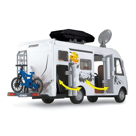 Outlet AUTO KAMPER +FIGURKA +AKCESORIA EFEKTY ŚWIETLNE Samochód DUŻY 30cm