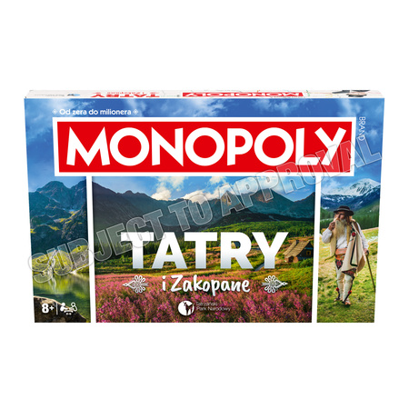 Monopoly Tatry i Zakopane gra planszowa pamiątka PIĘKNA POLSKA EDYCJA