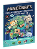 3w1 MINECRAFT PODRĘCZNIKI KSIĄŻKI +500 naklejek 192 STRONY ilustrowana PC