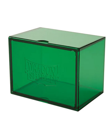OUTLET Pudełko STRONGBOX na karty Pokemon MtG Magic Zielone Dragon Shield