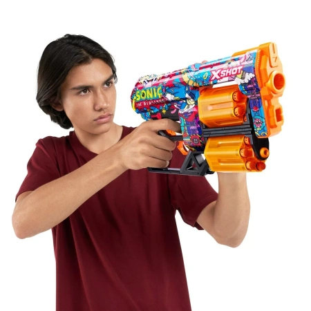 WYRZUTNIA X-SHOT SONIC SKINS DREAD NA pistolet +strzałki do wyrzutni