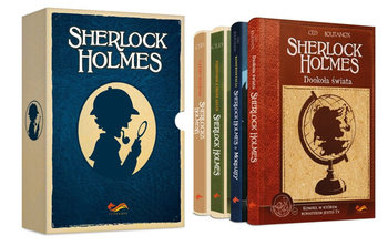 4w1 Sherlock Holmes książka gra paragrafowa komiks przygodowa PREZENTOWY