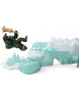 Schleich 42497 LODOWA FORTECA +FIGURKI BITEWNE bronie broni MOST ZWODZONY