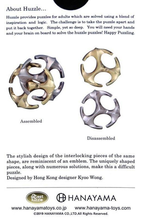 OUTLET Łamigłówka Cast Huzzle Rotor 6/6 Poziom trudności