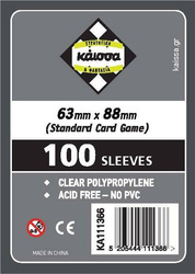 Koszulki na karty POKEMON talię MtG Magic do kart 63x88 mm 100 sztuk Standard CCG