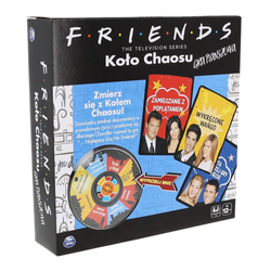 OUTLET PRZYJACIELE FRIENDS gra planszowa Koło Chaosu imprezowa serial POLSKA 12+