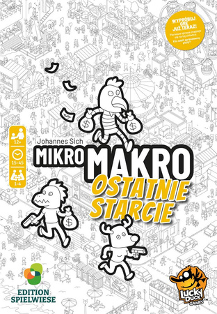 MikroMakro 4 Ostatnie starcie gra planszowa na SPOSTRZEGAWCZOŚĆ detektywi