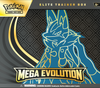 Pokemon TCG Mega Evolution Elite Trainer Box Lucario ORYGINALNE KARTY