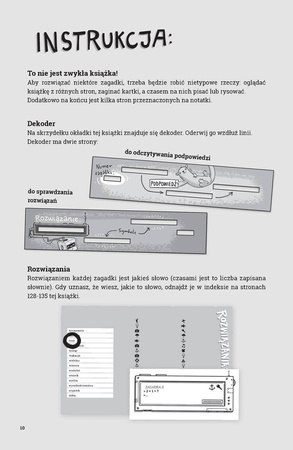 OUTLET Dziennik Zagadkowa Podróż game gra książka Smart Book łamigłówki zagadki