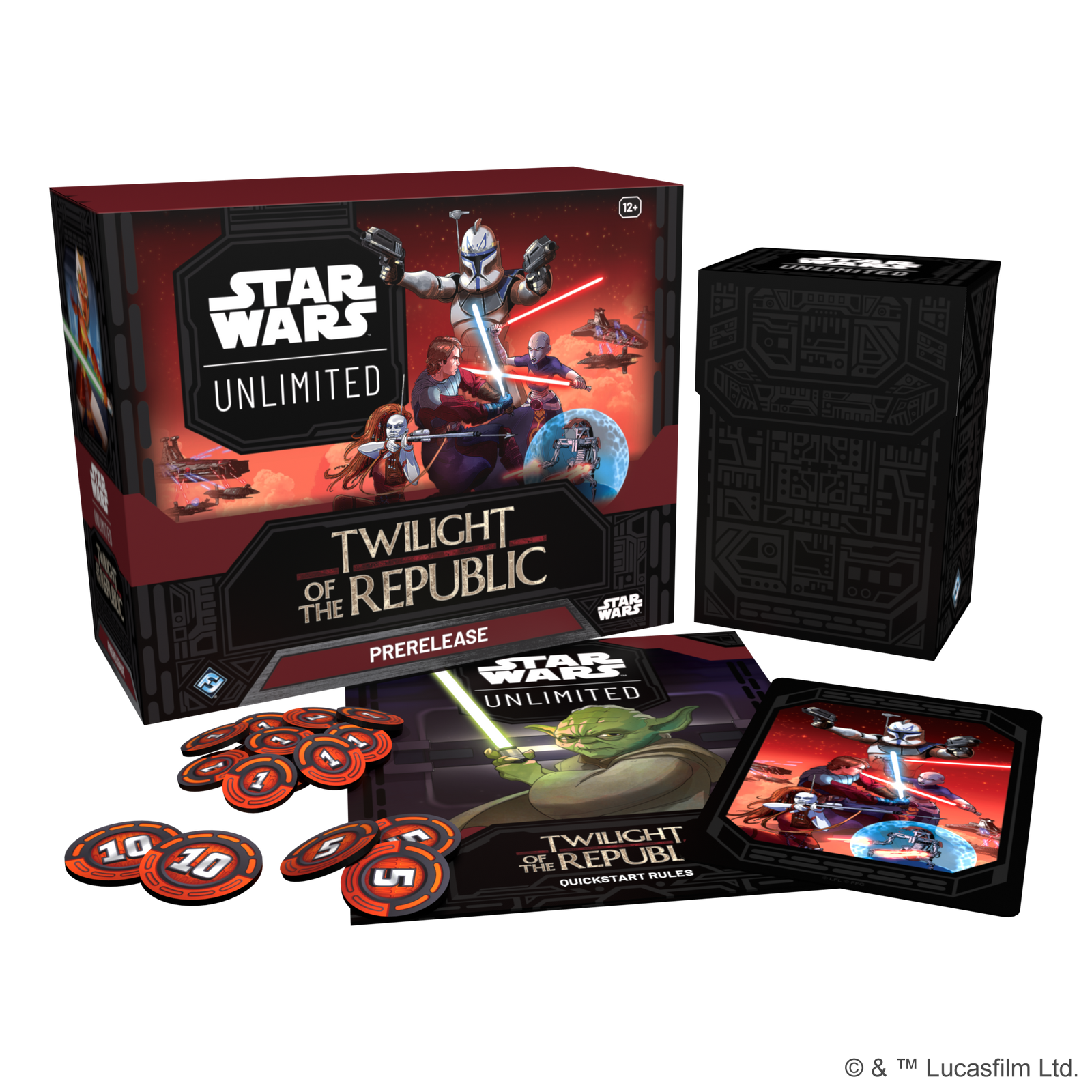 Star Wars Unlimited 3 Twilight of the Republic gra karciana Prerelease Box