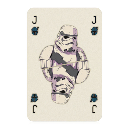 Waddingtons Star Wars Mandalorian 55 KART DO GRY POKER TYSIĄC BRYDŻ KARTY