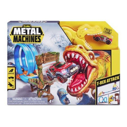 OUTELT T-REX ZESTAW TORÓW DINOZAUR PĘTLE ZAKRĘCONY TOR SAMOCHODOWY +AUTKO AUTO