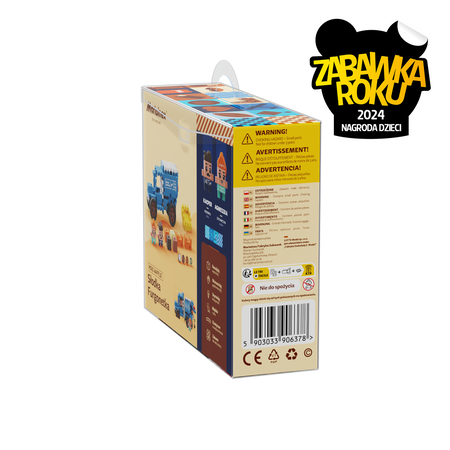 MARIOINEX WEDEL ZESTAW KLOCKÓW WAFFLE klocki ciężarówka wafle konstrukcyjne