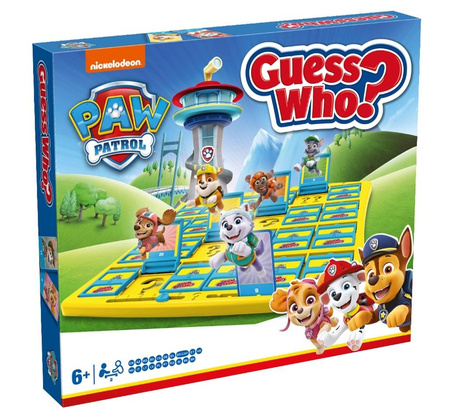 Zgadnij kto to? Psi Patrol gra planszowa dla dzieci ORYGINALNA POLSKA