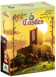 6 Castles BOARD GAME gra planszowa strategiczna budowa zamków jęz. ang.