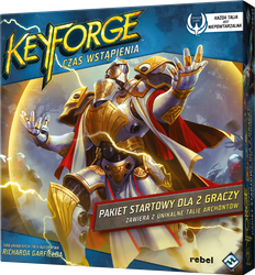 Keyforge MEGA ZESTAW gra planszowa karciana 2 talie 100 żetonów 2 maty itd