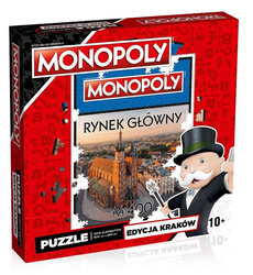 Puzzle MONOPOLY SQUARE Kraków Rynek puzle PREMIUM