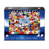Puzzle 1000 elementów World Football Stars karty piłkarskie piłkarze GWIAZDY