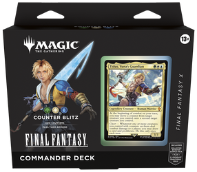 FINAL FANTASY Talia Commander Counter Blitz karty Magic the Gathering MtG