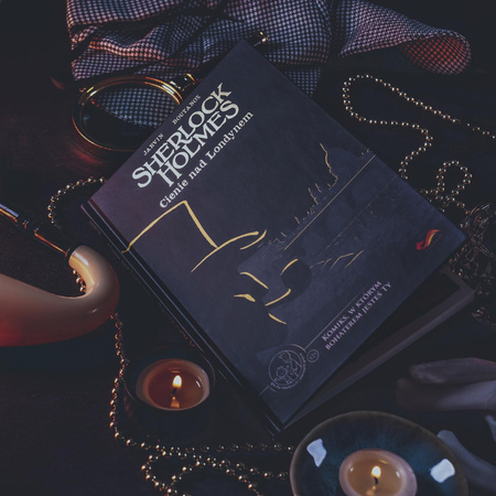 Sherlock Holmes Cienie nad Londynem książka gra paragrafowa komiks ED. PL