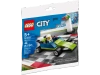 LEGO CITY SAMOCHÓD WYŚCIGOWY 30640 klocki dla dzieci auto pojazd +FIGURKA