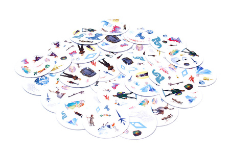 ZESTAW MARZEŃ DISNEYA: DOBBLE DISNEY FROZEN +KRÓL LEW PUMBA +WIELKA GRA 3D