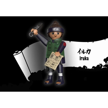 FIGURKA NARUTO IRUKA 71113 Playmobil oryginalna +akcesoria W PUDEŁKU