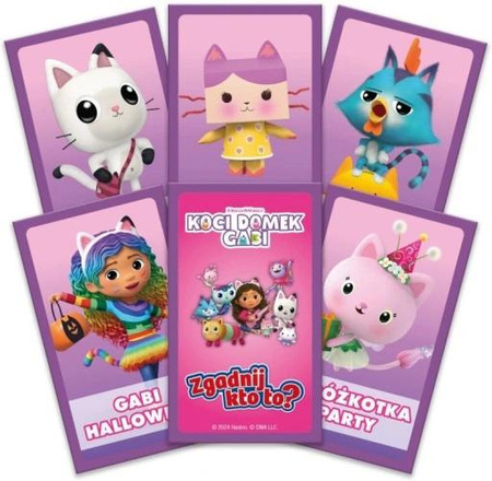 Zgadnij kto to? Koci Domek Gabi gra planszowa dla dzieci ORYGINALNA POLSKA
