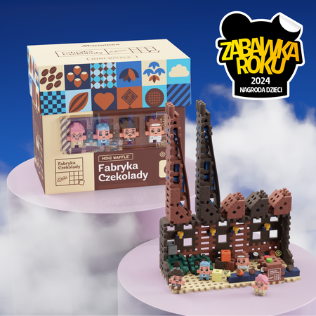 MARIOINEX FABBRYKA CZEKOLADY WEDEL WAFFLE WEDLA klocki wafle konstrukcyjne