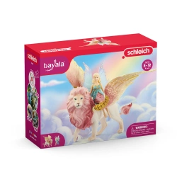 Schleich 70714 Bayala Wróżka na skrzydlatym lwie figurka fantasy bajkowa