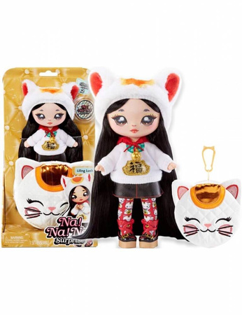 Nanana 2w1 Lalka Surprise Fashion Doll suprise Liling Luck Luna +TOREBKA