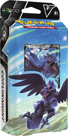 Pokemon TALIA BATTLE karty trading cards moneta pudełko Deck Corviknight V ORYGINALNE KARTY