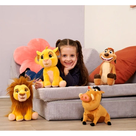 MASKOTKA DISNEY KRÓL LEW SIMBA pluszak plusz kot kotek oryginalny DUŻA 25cm