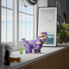 MARIOINEX ZESTAW KLOCKÓW WAFFLE TYRANOZAUR T-REX klocki wafle konstrukcyjne