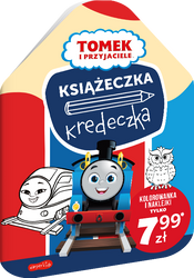 TOMEK KOLOROWANKA +NAKLEJKI nalepki książeczka kredeczka książka dla dzieci
