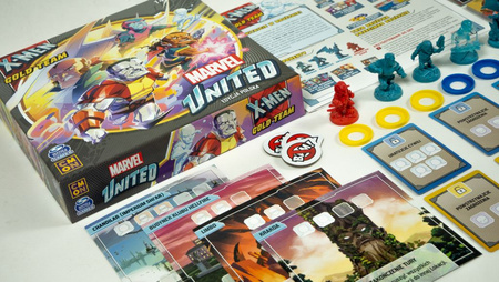 Marvel UNITED X-men Gold Team gra planszowa DODATEK rozszerzenie SCI-FI 14+
