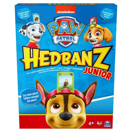 OUTLET HEDBANZ PSI PATROL gra zgadnij kim jestem