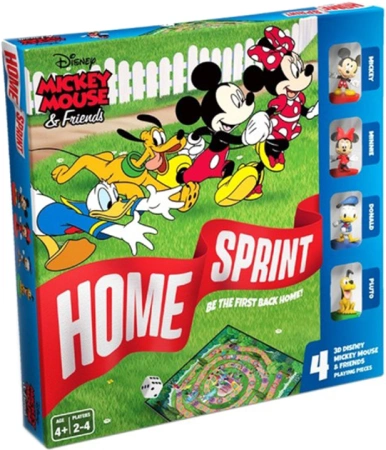 DISNEY GRA DLA DZIECI PREMIUM planszowa 4 PIĘKNE FIGURKI DISNEYA ORYGINALNE