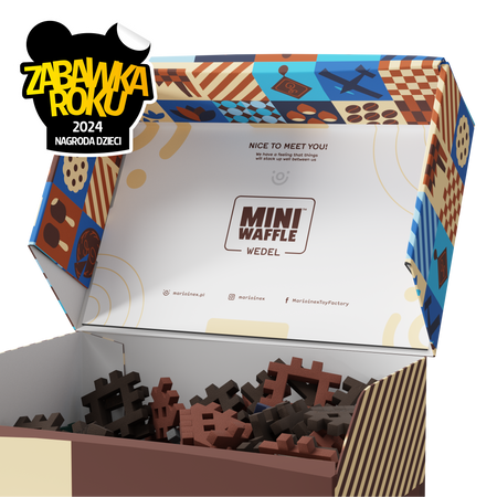 MARIOINEX FABBRYKA CZEKOLADY WEDEL WAFFLE WEDLA klocki wafle konstrukcyjne
