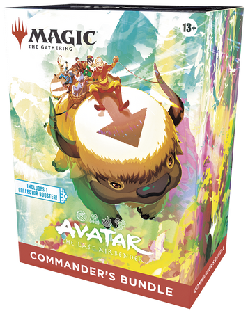 Collector +9x Play Booster Commander's Bundle Avatar: the Last Airbender Magic PREMIUM
