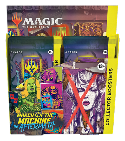 Collector Booster Box March of the Machine The Aftermath 12 boosterów MtG