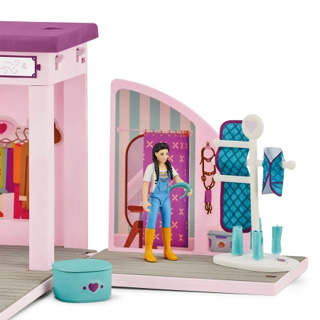 Schleich 42587 Sklepik dla koni Sophia's Beauties koń figurka PREMIUM sesja