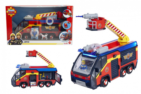 Outlet WIELKI JUPITER Wóz strażacki Strażak Sam INTERAKTYWNY +2 FIGURKI