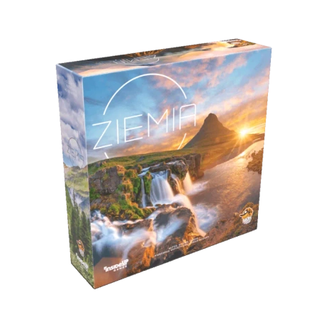 ZIEMIA EARTH PRZEPIĘKNA WIELKA PLANSZOWA STRATEGICZNA GRA ROKU GOLDEK GEEK