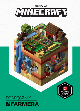 MINECRAFT OFICJALNY PODRĘCZNIK FARMERA książka poradnik dla fanów graczy