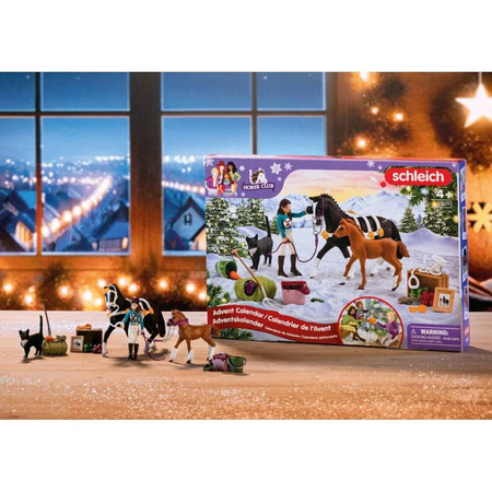 SCHLEICH 99092 KALENDARZ ADWENTOWY figurki zabawki konie 2024 HORSE CLUB 