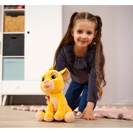 MASKOTKA DISNEY KRÓL LEW SIMBA pluszak plusz kot kotek oryginalny DUŻA 25cm