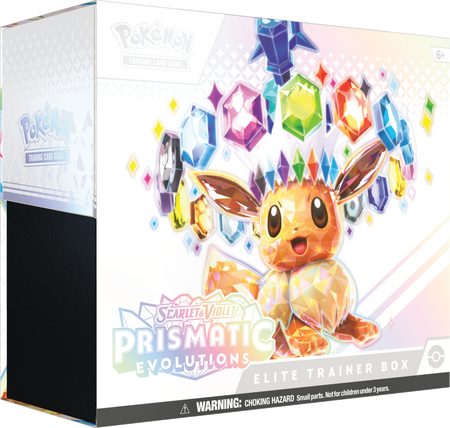 Pokemon Prismatic Evolutions ETB Elite Zestaw Trainer Box ORYGINALNE KARTY